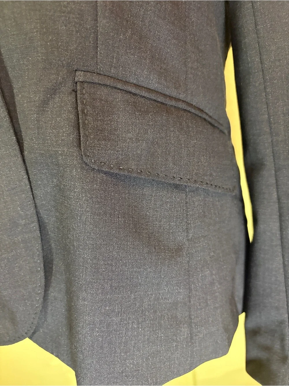 J Crew Single Button Light Wool Blazer
